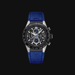 Heuer Carrera Calibre 5 Black Dial Men's Watch WAR110